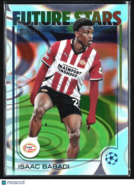 2024-25 Topps Future Stars Isaac Babadi Silver Wave #194