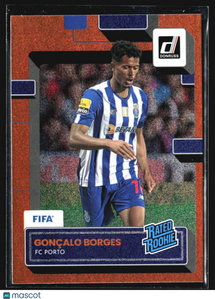 2022-23 Panini Donruss Goncalo Borges Rated Rookie Glitter #184