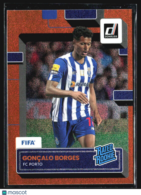 2022-23 Panini Donruss Goncalo Borges Rated Rookie Glitter #184