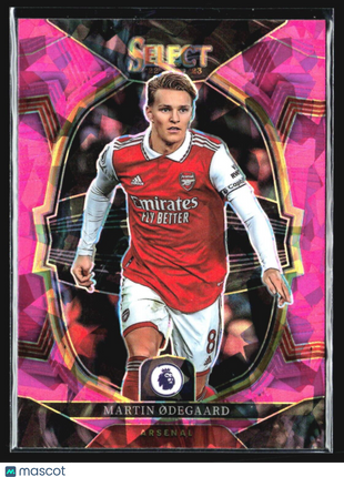 2022-23 Panini Select Premier League - Terrace #6 Martin Odegaard Pink Ice