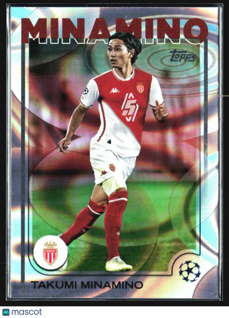 2024-25 Topps Takumi Minamino Silver #57