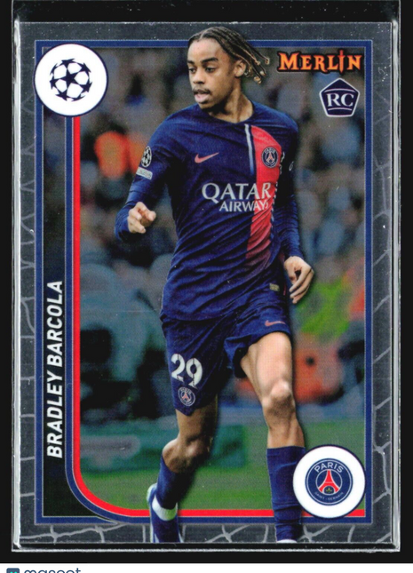 2023-24 Topps Merlin Bradley Barcola Rc #96