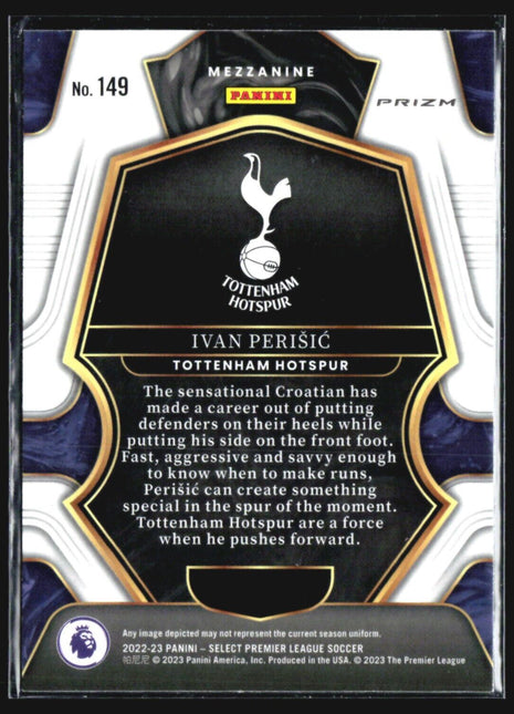 2022-23 Panini Select Premier League - Mezzanine #149 Ivan Perisic Pink Ice