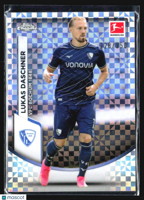 2023-24 Topps Chrome Lukas Daschner Xfractor /250 #10
