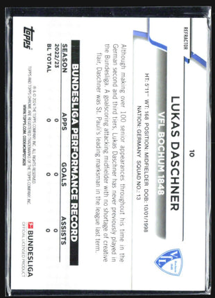 2023-24 Topps Chrome Lukas Daschner Xfractor /250 #10