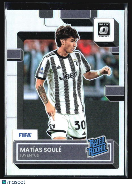 2022-23 Panini Donruss - Rated Rookie #197 Matias Soule (RC) Silver