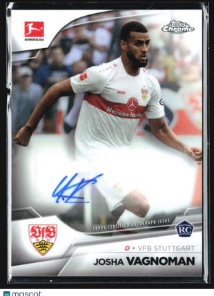 2022-23 Topps Chrome Bundesliga - Chrome Auto #BCA-JV Josha Vagnoman Rc