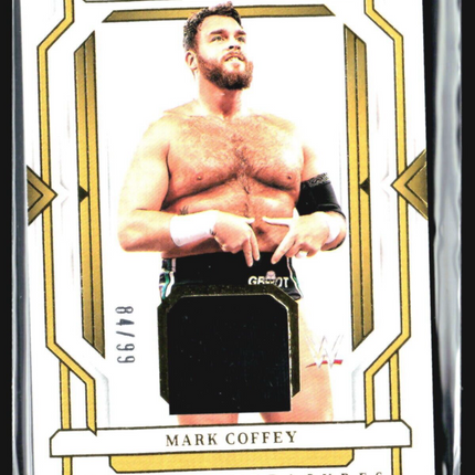 2024 Panini National Treasures WWE Mark Coffey  Relic /99