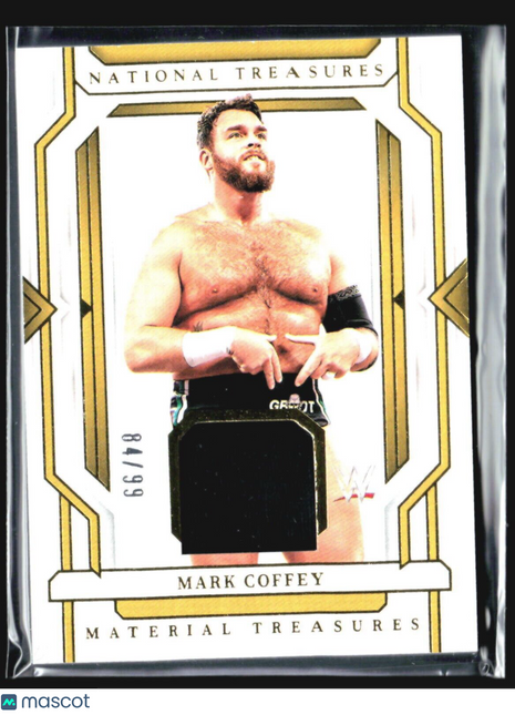 2024 Panini National Treasures WWE Mark Coffey  Relic /99