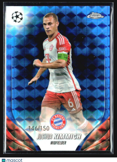 2023-24 Topps Chrome Joshua Kimmich Blue /150 #72