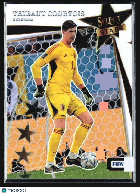2022-23 Panini Select Stars Thibaut Courtois #20