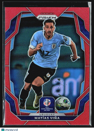 2024 Panini Prizm Matias Vina Red /199 #101