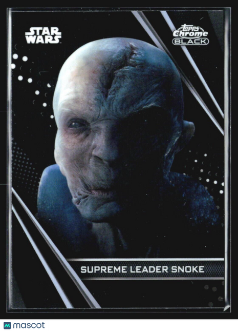 2023 Topps CHrome Black Star Wars Supreme Leader Snoke #96