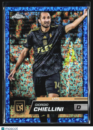 2023-24 Topps Chrome Giorgio Chiellini Blue Speckle /199 #188