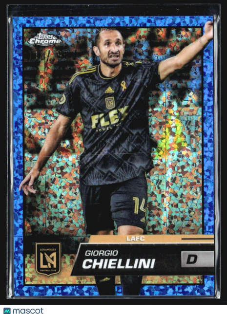 2023-24 Topps Chrome Giorgio Chiellini Blue Speckle /199 #188