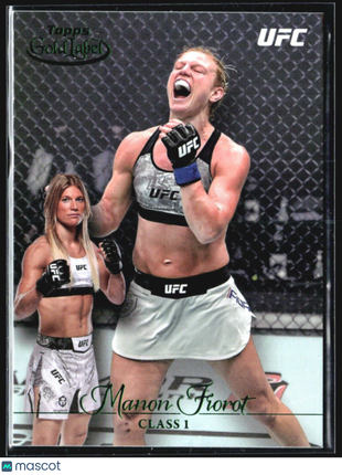 2024 Topps UFC Gold Label Class 1 Green Manon Fiorot #85