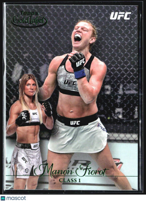 2024 Topps UFC Gold Label Class 1 Green Manon Fiorot #85