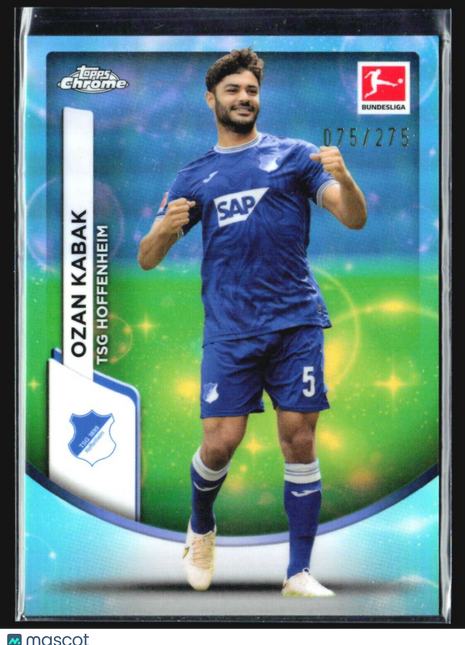 2023-24 Topps Chrome Ozan Kabak Teal Refractor /275 #47