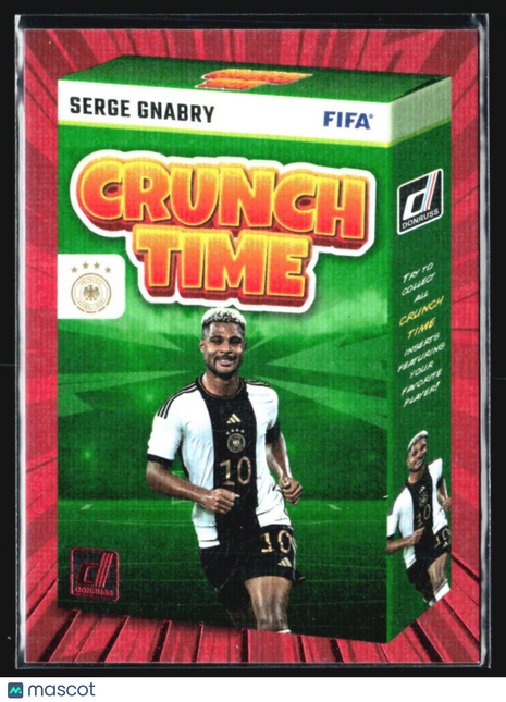 2023-24 Panini Donruss FIFA - Crunch Time #13 Serge Gnabry