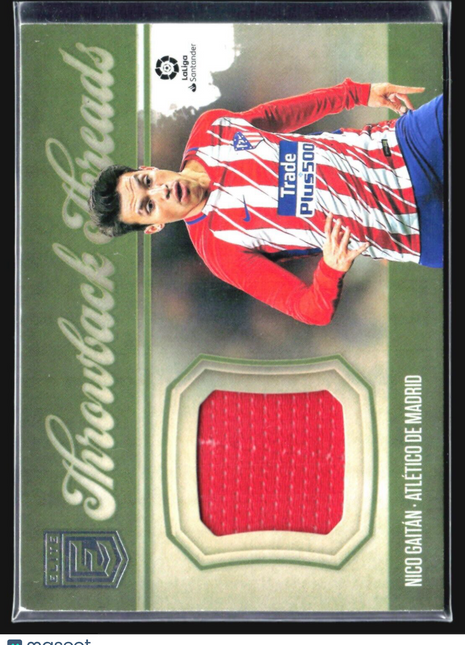 2019-20 Panini Elite Nico Gaitan THrowback Threads Jersey Relic #ET-NG