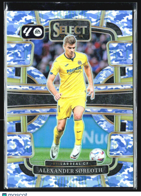 2023-24 Panini Select La Liga - Terrace #96 Alexander Sorloth Camo /99