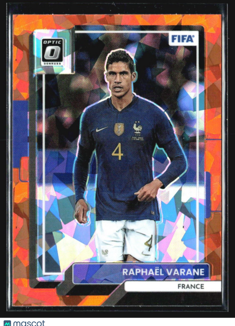 2022-23 Panini optic Raphael Varane Orange Ice #54