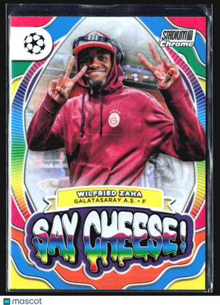 2023-24 Stadium Chrome Say Cheese Wilfried Zaha #SC-WZ