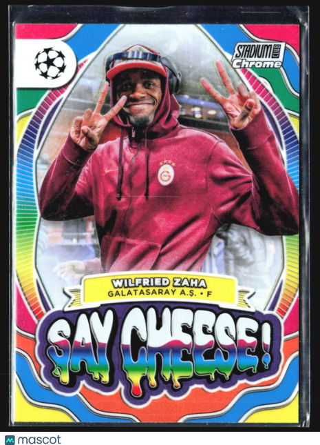 2023-24 Stadium Chrome Say Cheese Wilfried Zaha #SC-WZ