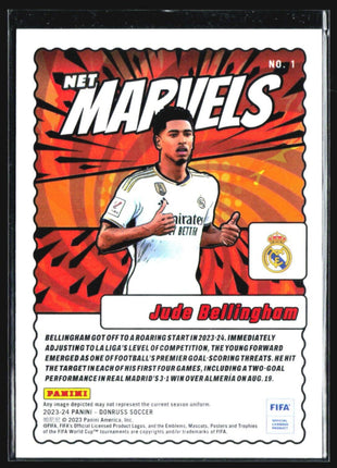 2023-24 Donruss Soccer Net Marvels Jude Bellingham #1