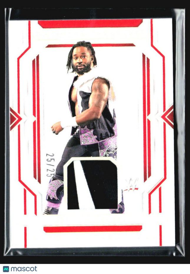 2024 WWE National Treasures Material TreasuresCedric Alexander #MT-CAL /25 (MEM)