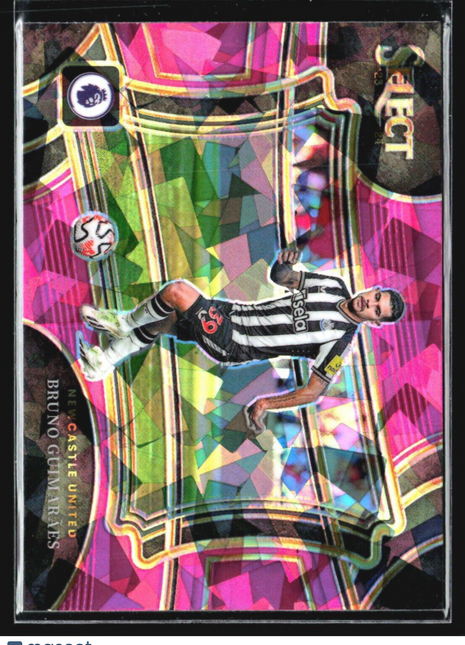 2023-24 Select Premier League Field Level Purple Cracked Bruni Guimaraes #214