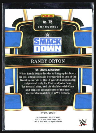 2024 Panini Select WWE - Concourse #16 Randy Orton Tri COlor
