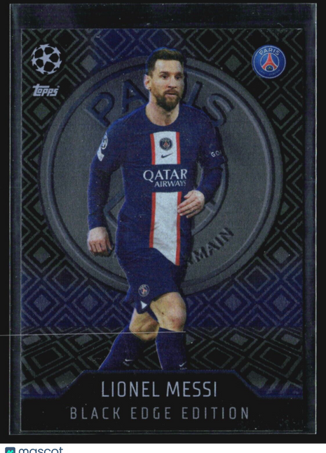 2024 Topps Black Edge Edition Lionel Messi #466