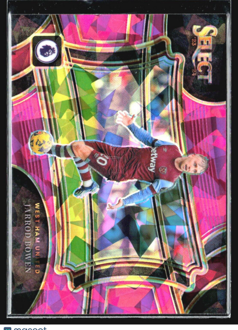 2023-24 Panini Select Field Level Pink Ice Prizm #249 Jarrod Bowen