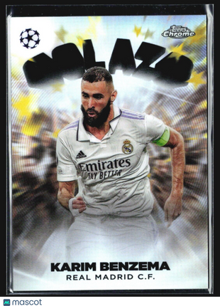 2023 Topps Chrome Golazo Karim Benzema #G-14