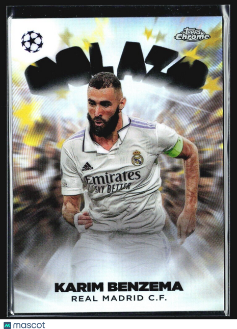 2023 Topps Chrome Golazo Karim Benzema #G-14