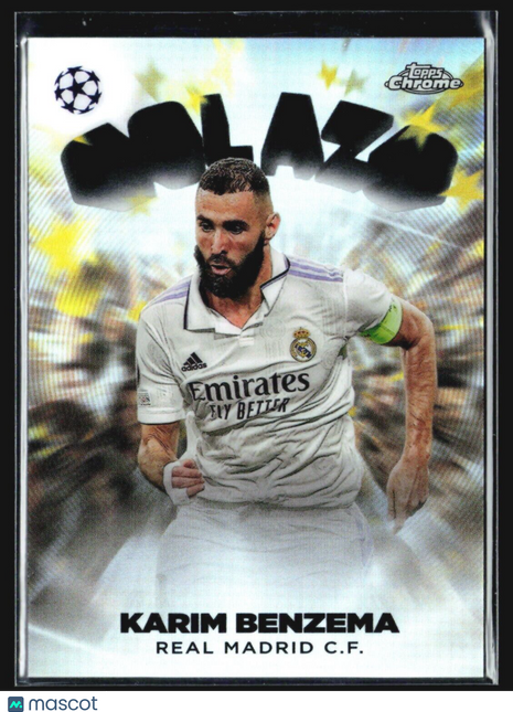 2023 Topps Chrome Golazo Karim Benzema # G-14