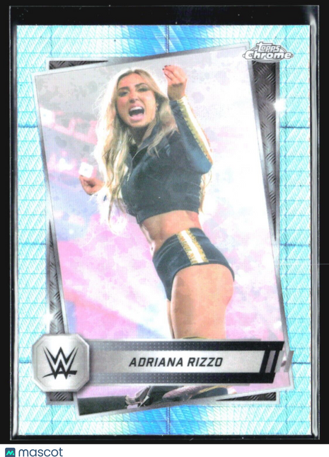 2025 Topps Chrome WWE Adriana Rizzo Prism Refractor #18