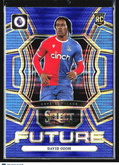 2023-24 Panini Select Premier League - Select Future #10 Blue David Ozoh (RC)