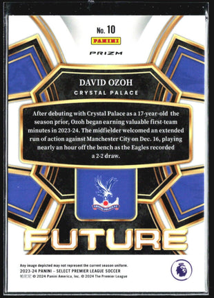 2023-24 Panini Select Premier League - Select Future #10 Blue David Ozoh (RC)