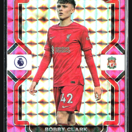 2022-23 Panini Prizm Premier League Pink - #199 Bobby Clark (RC)