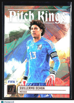 2023-24 Panini Donruss FIFA - Pitch Kings #15 Guillermo Ochoa