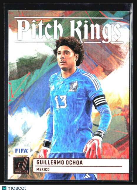 2023-24 Panini Donruss FIFA - Pitch Kings #15 Guillermo Ochoa