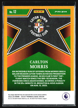 2023-24 Panini Select Premier League - Select Stars #12 Carlton Morris (RC)