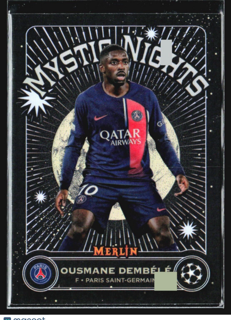 2024 Topps Merlin UEFA Club Competitions - Mystic Nights #MN-20 Ousmane Dembele