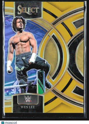 2024 Panini Select WWE Wes Lee Gold Prizm /10 #178
