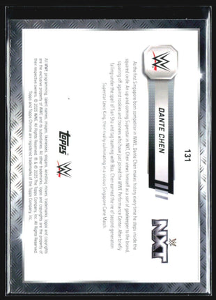 2025 Topps Chrome WWE Dante Chen Prism Refractor #131