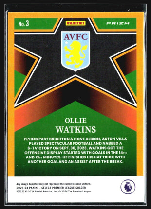 2023-24 Panini Select Premier League - Select Stars #3 Ollie Watkins