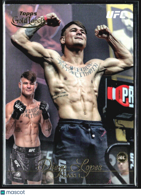 2024 Topps UFC Gold Label Diego Lopes Class 1 Rc #89