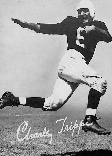 1948-52 Exhibit W468 Charley Trippi Cardinals HOF